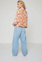 Emily van den Bergh: Boxy Bluse mit glockigem Rücken 8836-158121 – Bild 2