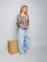 Emily van den Bergh: Blusen-Blouson mit Zipper 8851-158560 – Bild 3