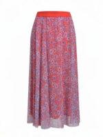 Smith & Soul: Traumhaft schöner Midirock in mandarin red print 0126-1067 – Bild 3