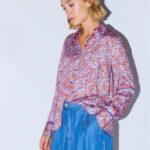 Smith & Soul: Traumhaft schöne Hemdbluse in mandarin red print 0126-0800-P