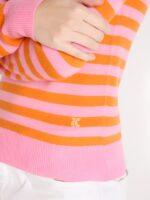 Absolut Cashmere: Wunderschöner gestreifter Kaschmir Pulli "MARGE" in 2 wunderschönen Farbspielen – Bild 4