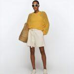 10DAYS: Dünner Strickpulli mit Alpaka in der Farbe mango 20-615-6202