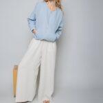 Emily van den Bergh: Blusen-Blouson mit Zipper 8867-158560