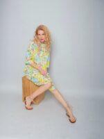 Emily van den Bergh: Lässiges Blusen Kleid mit wunderschönem Print 8860-158160 – Bild 3