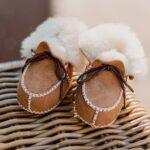 La Olivia Kids: Baby und Kinder Stiefelchen aus Schaffell und Wolle
