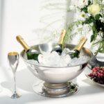 EDZARD: Champagner Schale Ø 40 cm hochglazpoliert