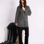 RUE DE FEMME: Strickjacke "VIVI" mit 59% Alpaka