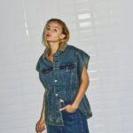 WithBlack: Denim Weste "SHIRLEY"
