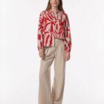 Japan TKY: Edle Hose "YANA" in der Farbe sand