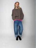 Emily van den Bergh: FLUFFY PULLOVER, KASTIG GESCHNITTEN in  3 tollen Farben 1659 – Bild 3