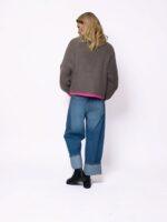Emily van den Bergh: FLUFFY PULLOVER, KASTIG GESCHNITTEN in  3 tollen Farben 1659 – Bild 5