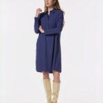 Japan TKY: Tolles Kleid "RIKU"" in black-blue