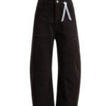 Smith & Soul: Coole Barrel Jeans in dunkelbraun 0926-7106