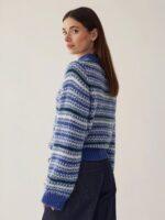 NOELLA: Toller Strickpulli "MARTH" in blau Mix – Bild 2